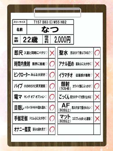 カノジョ感　逆セーラー服しか勝たん　錦店 ヘルス NATSU