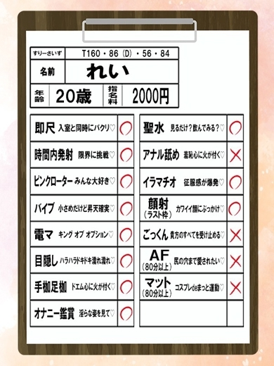 カノジョ感　逆セーラー服しか勝たん　錦店 패션헬스 서비스 업소 REI