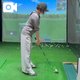 今は飛距離より方向重視で⛳️