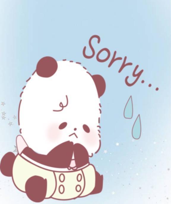 ずみまぜん😭