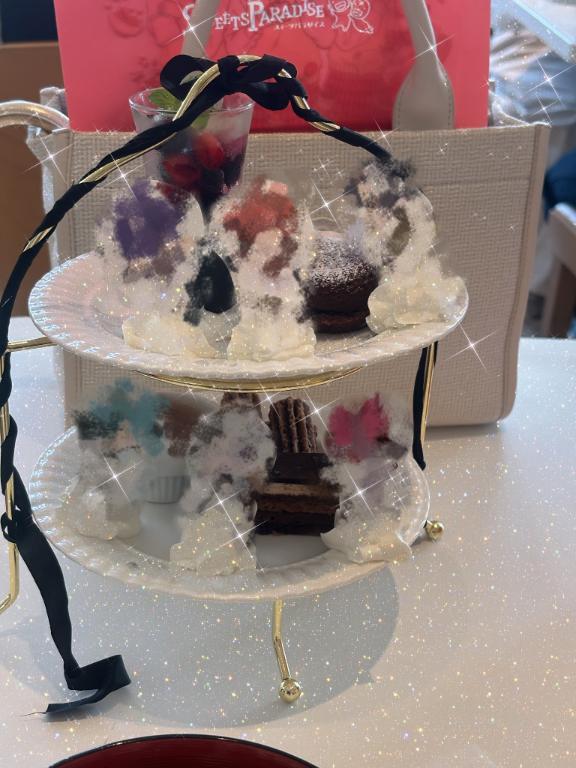 1人で🍰🍨