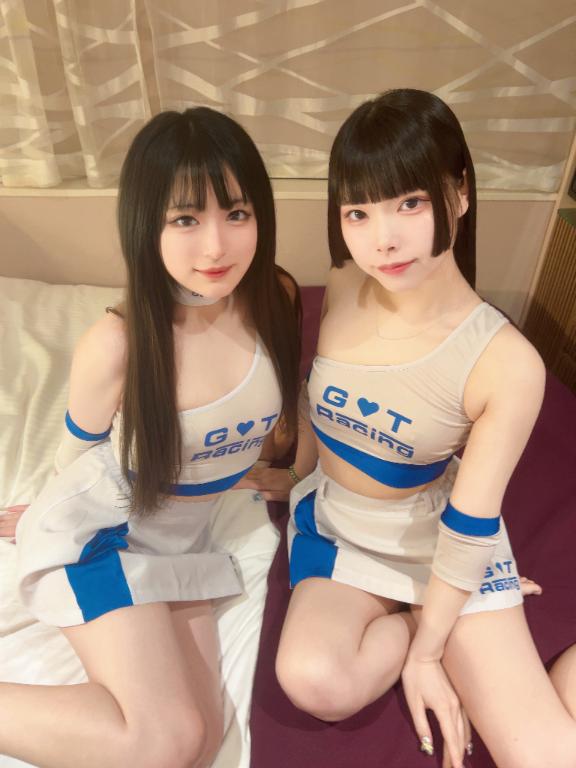低身長黒髪ロリ2人組とえっちなことしよ♡