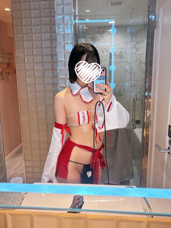 えろ巫女コスプレでばちぼこイマラチオ❤️‍🔥