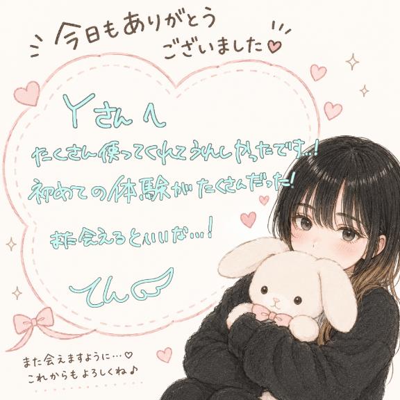 初めましてのYさん!