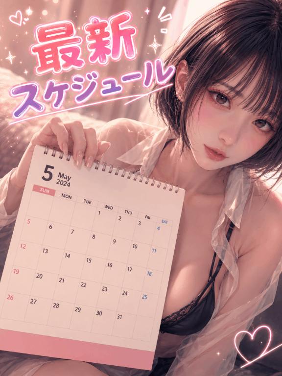 最新スケジュール🗓