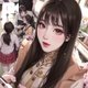 お顔を♡