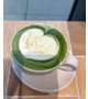【休み話】抹茶ラテアートかわいかった