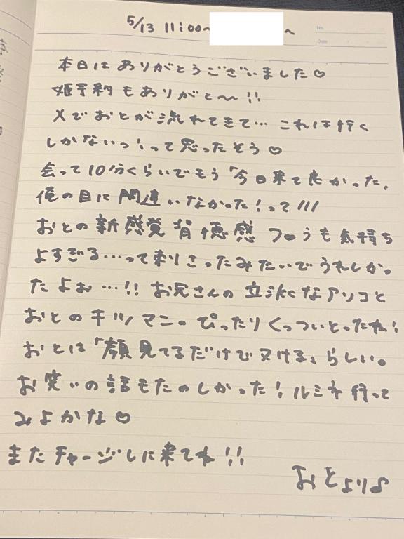 写メ日記サムネイル