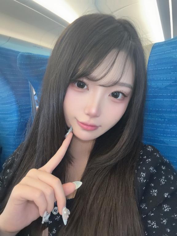 向かってます🚃♡