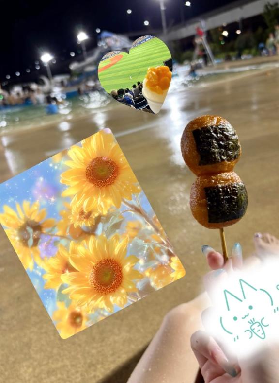 夏終わる😭🌻🤍