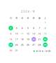 🩵8月のシフト🩵