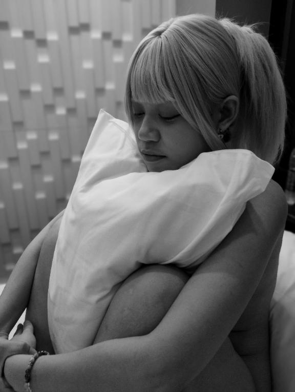 寝る前、私のこと...