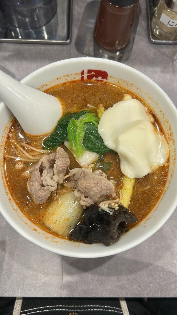 麻辣湯たべた